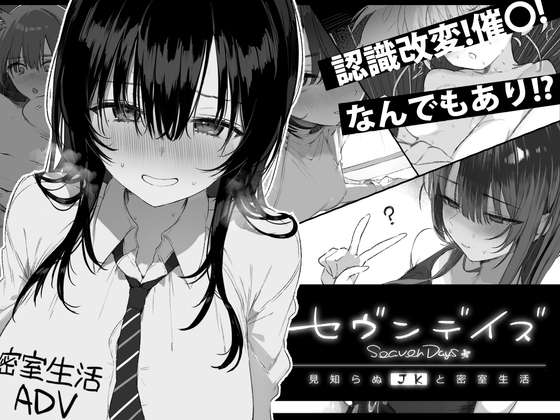 SLG/AI汉化/PC 七日 与陌生JK的密室生活 セヴンデイズ 見知らぬJKと密室生活 体験版 度盘/788m