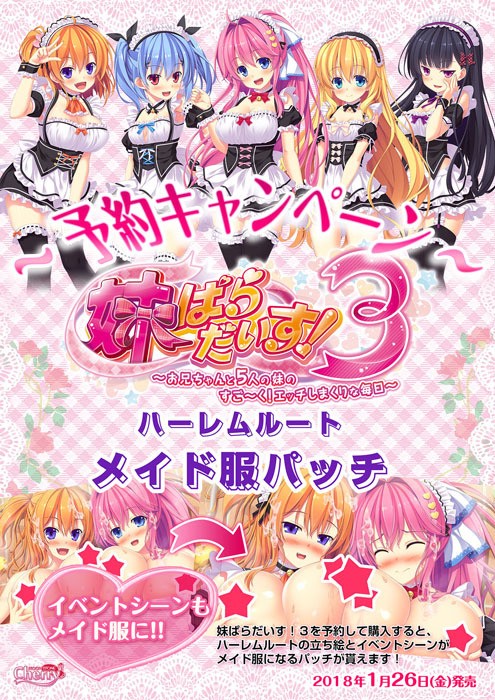 GalGame汉化步兵PC妹ぱらだいす3 -妹天堂3 !本体+CG