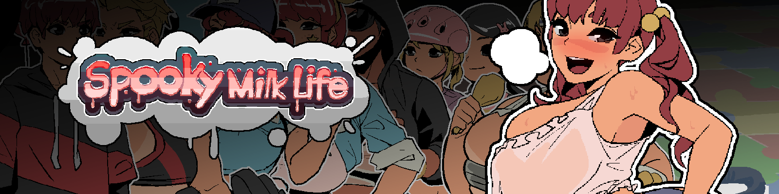 [PC 英文 欧美SLG] Spooky Milk Life v0.48.3