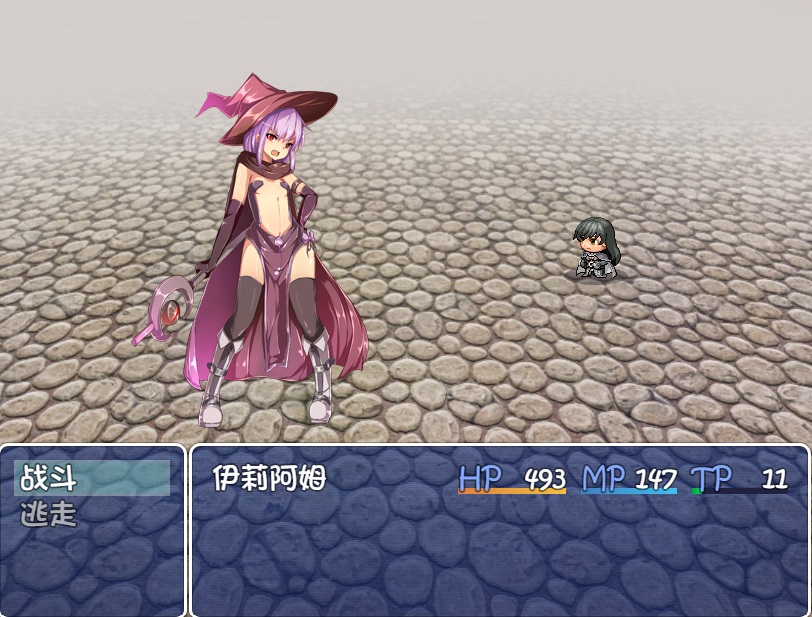 巨乳圣女与贫乳魔女
