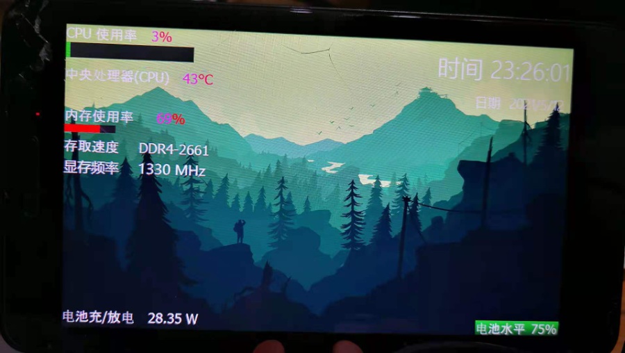 使用废旧手机制作一个电脑性能监视器