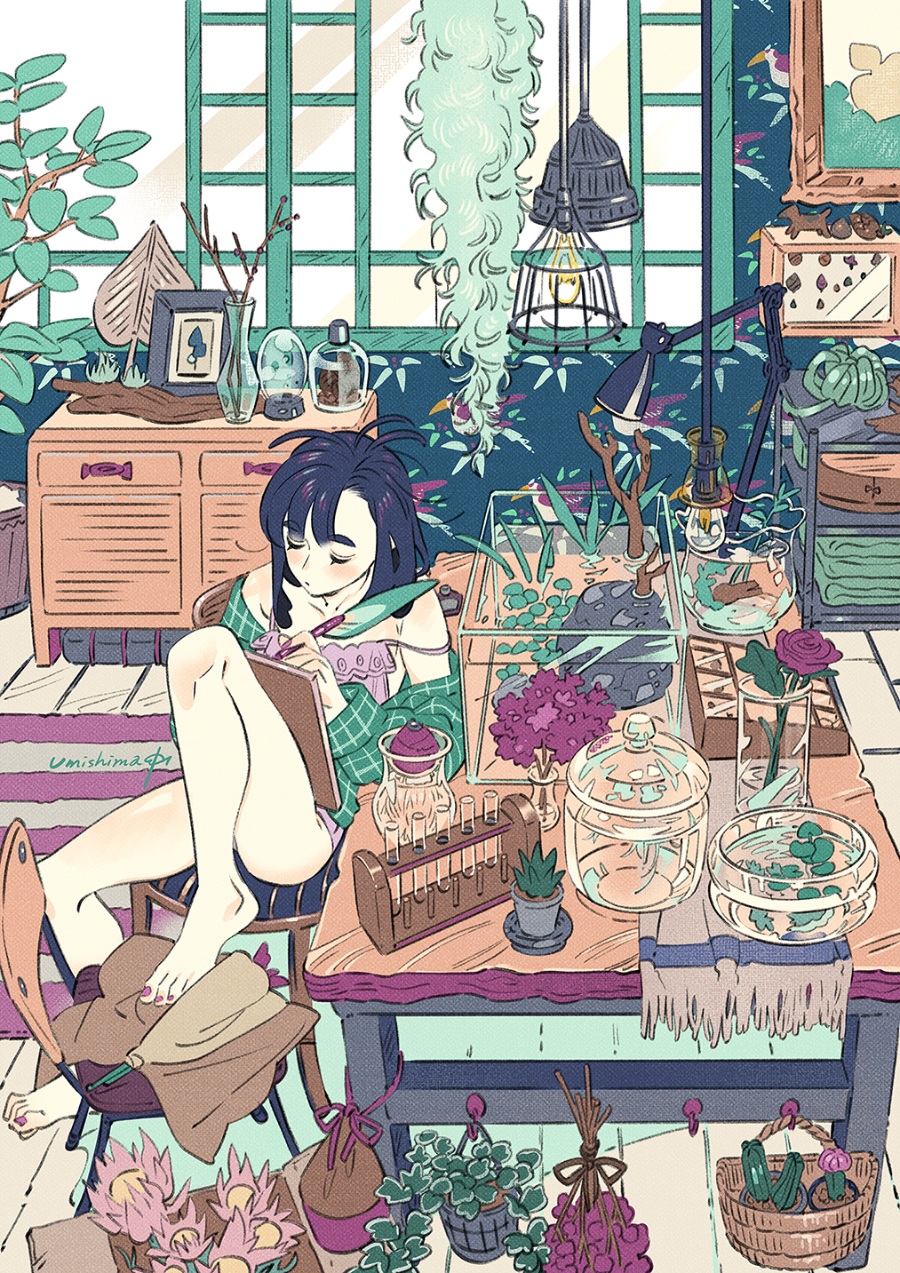 （全年龄/插画）设计感十足的插画向图集（60p）