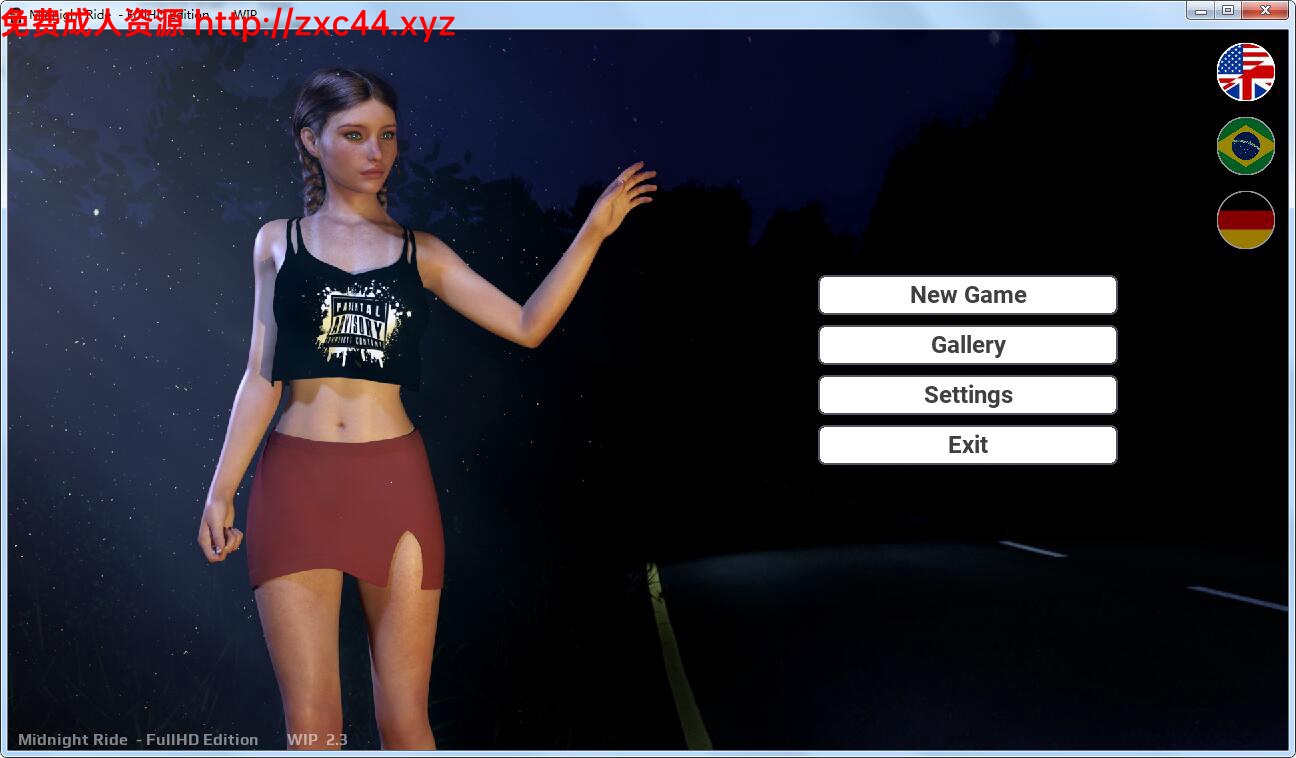 [欧美SLG/高清画质] 午夜搭便车 MIDNIGHT RIDE V2.3.1 [FM/百度/OD] [/500M]