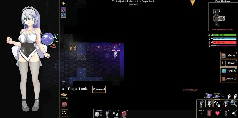 【PC/RPG/官方中文/步兵】变态地牢 ---Kinky Dungeon     【 Ver5.4.83 】