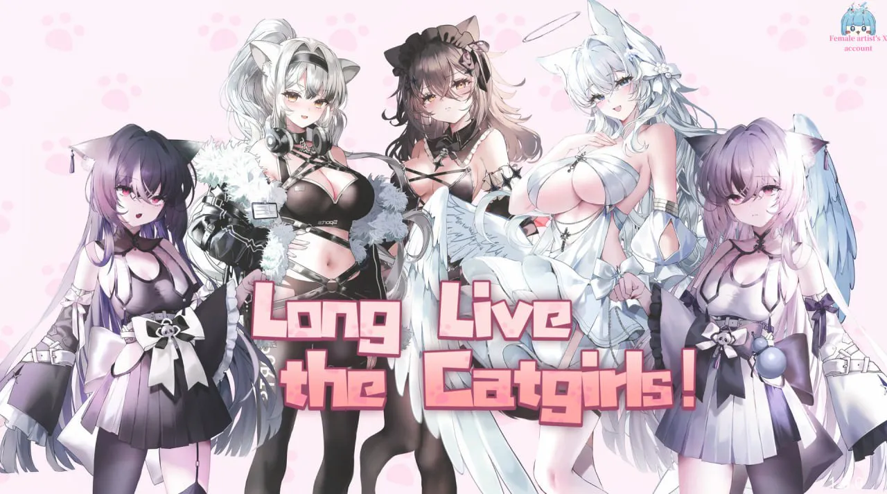 [SLG官中PC动态无码CV] 猫娘万岁 Long Live the Catgirls！ v1.0.7  [FM/BD 1.4G]
