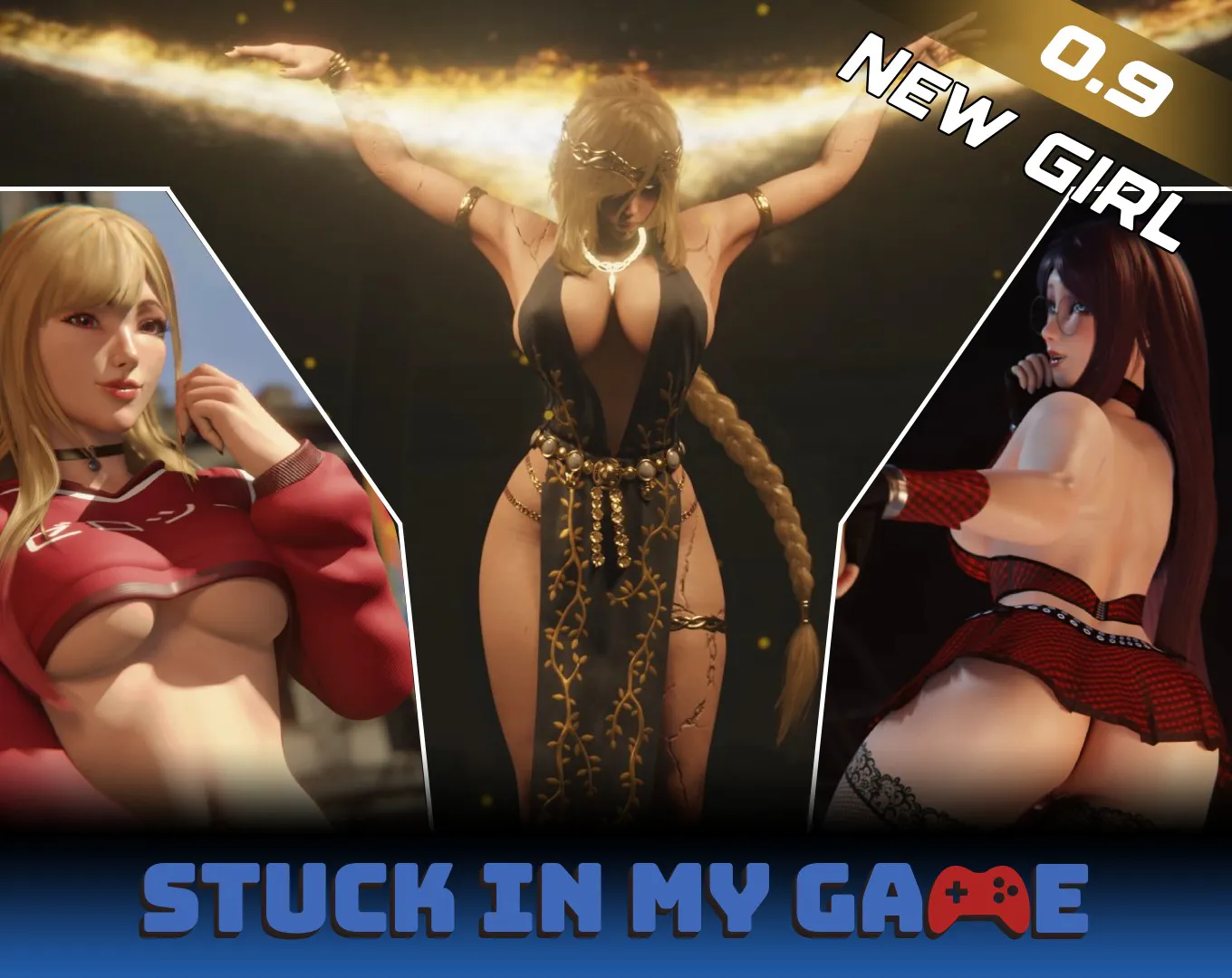 [沙盒SLG/同人/触手]困在游戏中 Stuck in My Game v0.9.0 AI汉化版[PC+安卓/1.10G/迅雷/度盘]