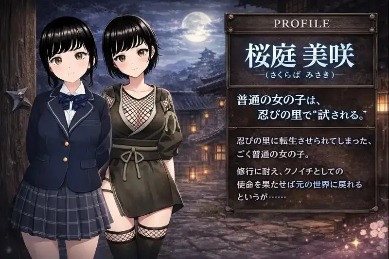 [RPG/汉化/全回想] 女忍者的心得就是要忍受羞耻感！