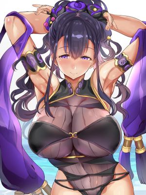 水着紫式部さん [中国翻訳]