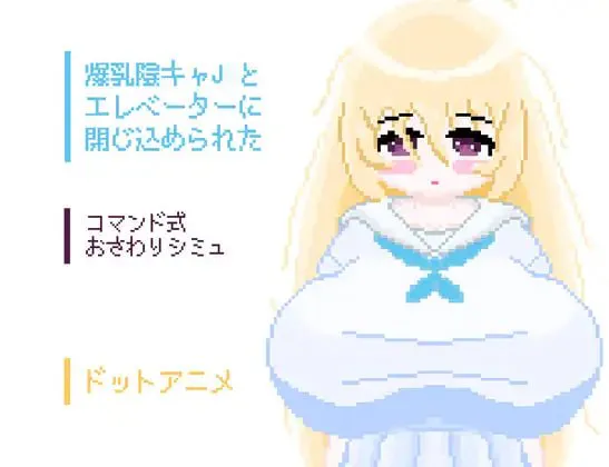 [双端/SLG/像素/动态]和巨乳阴角女初中生一起被困在电梯里了