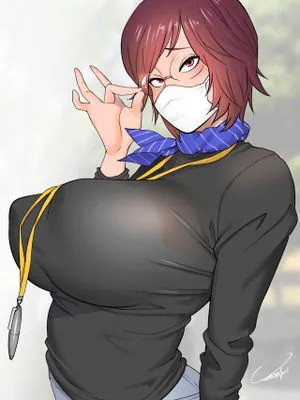 経理の三白眼巨乳黒須さんの素顔は誰も知らない|会计的三白眼巨乳黑须小姐的真面目无人知晓