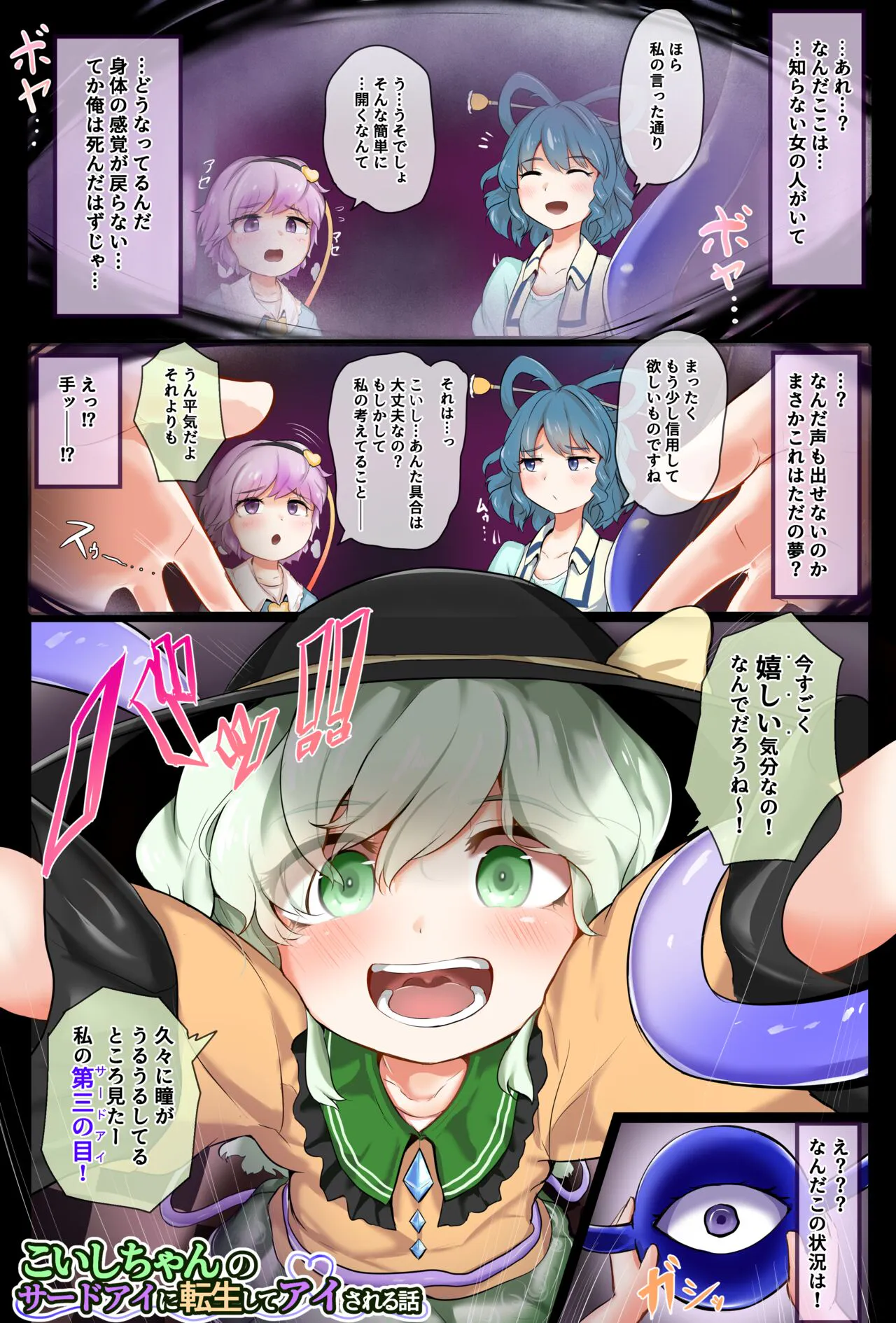 こいしちゃんのサードアイに転生してアイされる話 (東方Project)