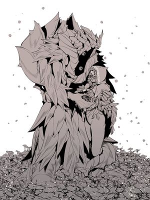 [黄占] 奠柏与夜行枭｜食人木様と夜行フクロウさん